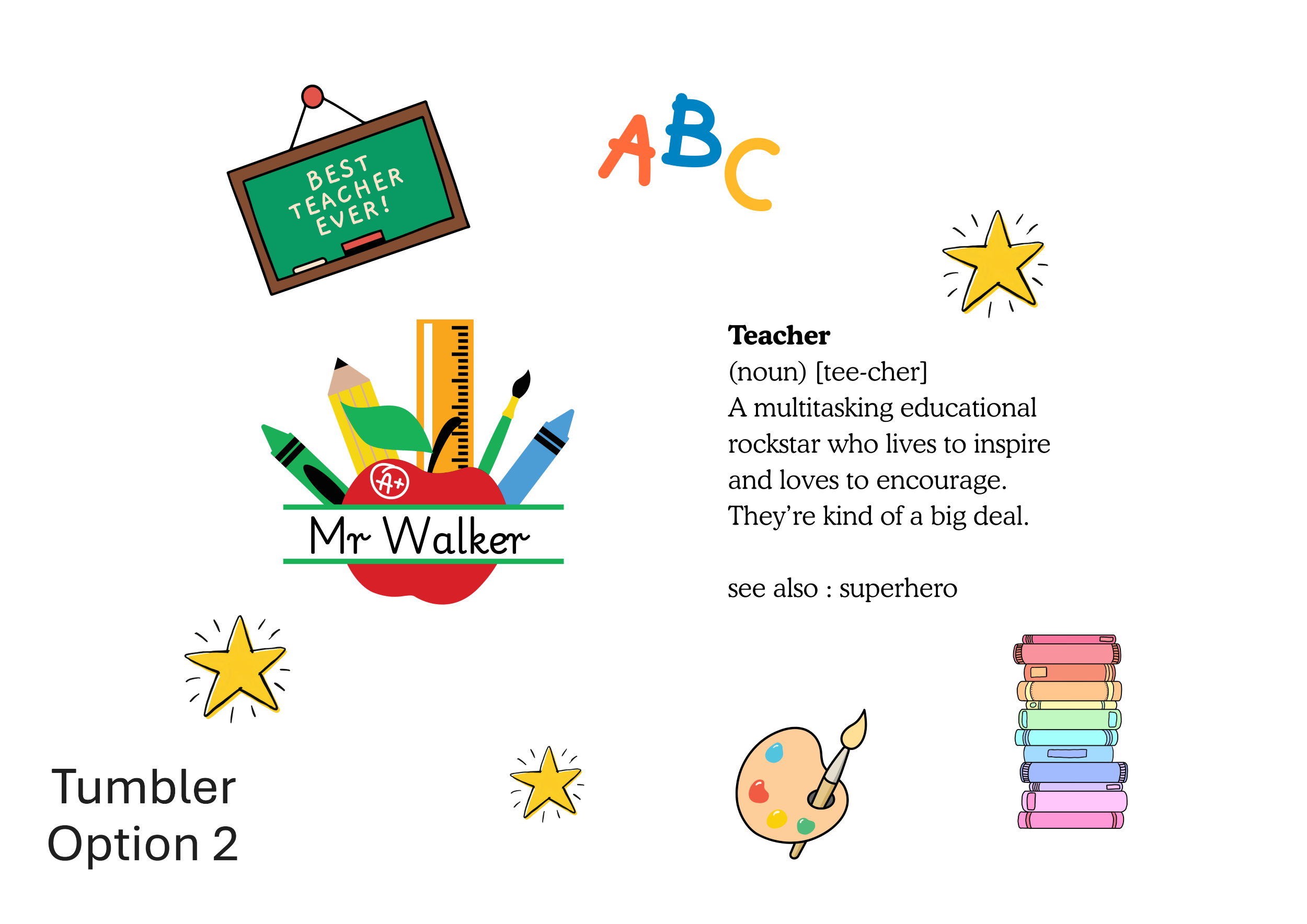 Teacher appreciation £25 bundle deal